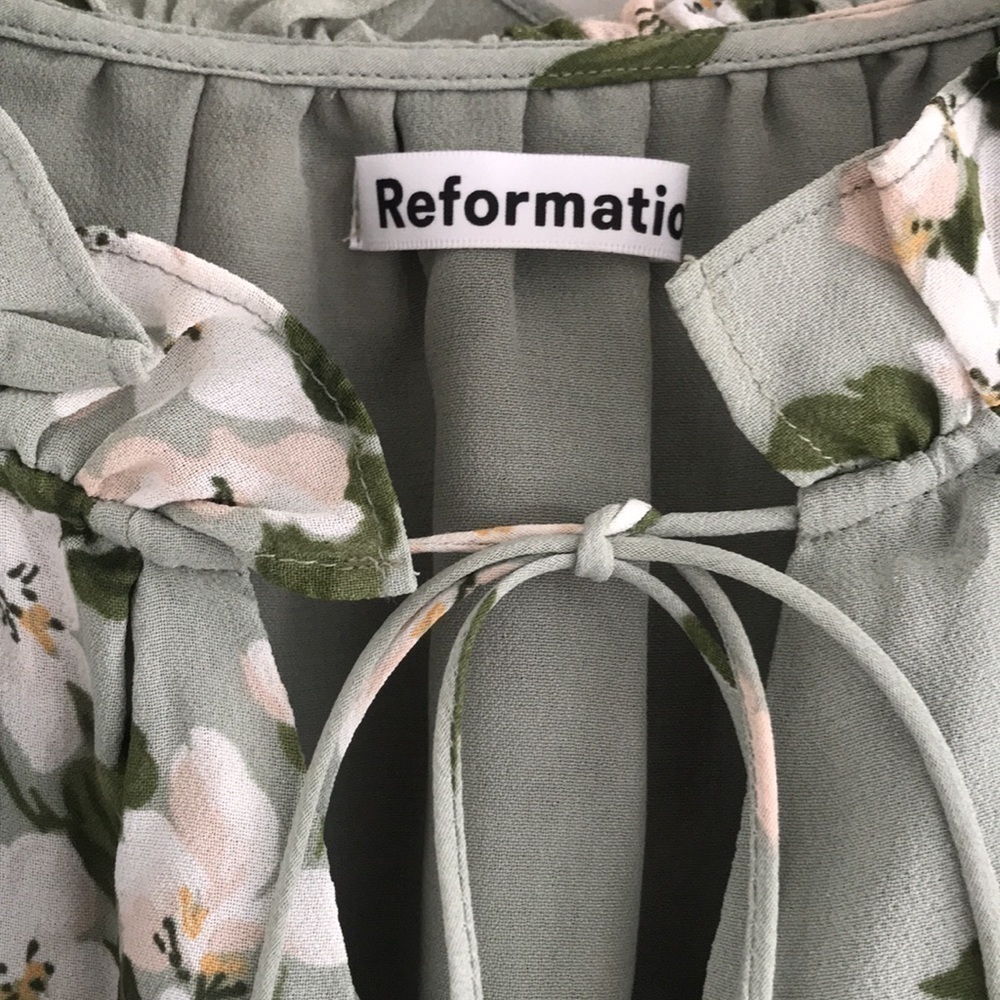 Reformation Floral Adrienne dress - Picture 4 of 10